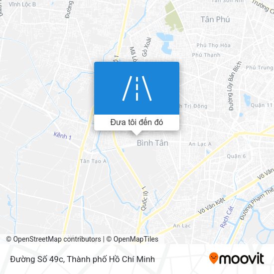 Bản đồ Đường Số 49c