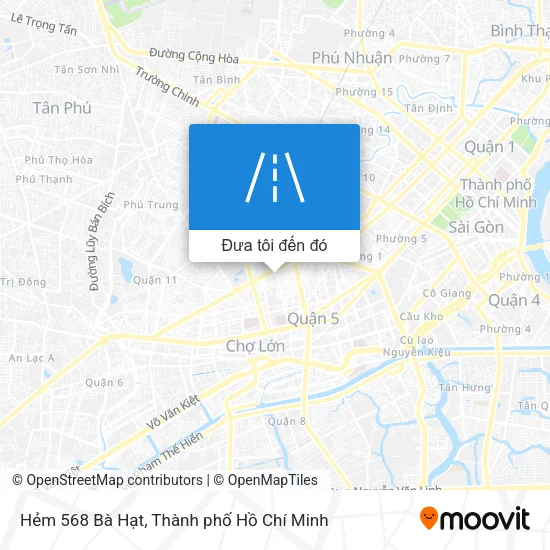 Bản đồ Hẻm 568 Bà Hạt