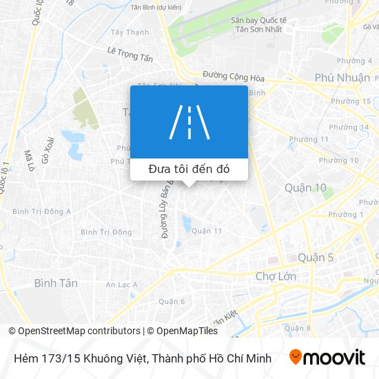 Bản đồ Hẻm 173/15 Khuông Việt