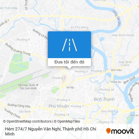 Bản đồ Hẻm 274/7 Nguyễn Văn Nghi