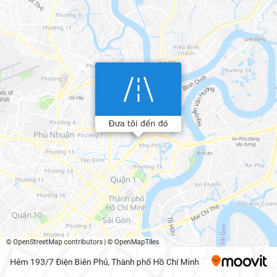 Bản đồ Hẻm 193/7 Điện Biên Phủ