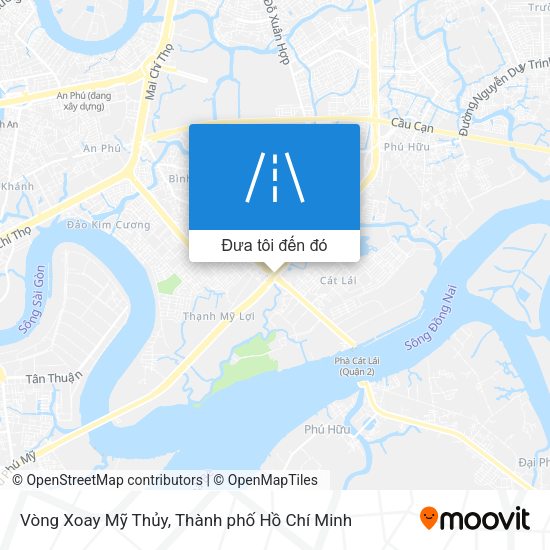 Bản đồ Vòng Xoay Mỹ Thủy