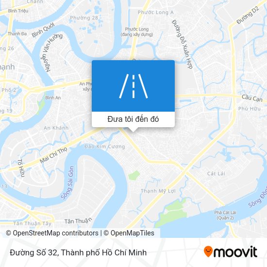 Bản đồ Đường Số 32