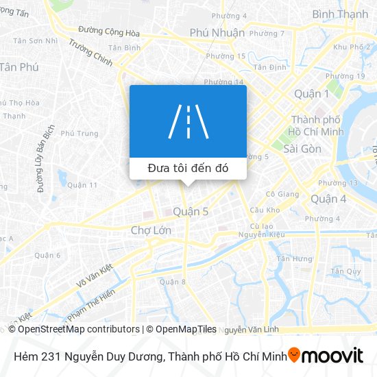 Bản đồ Hẻm 231 Nguyễn Duy Dương
