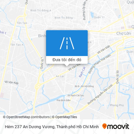Bản đồ Hẻm 237 An Dương Vương