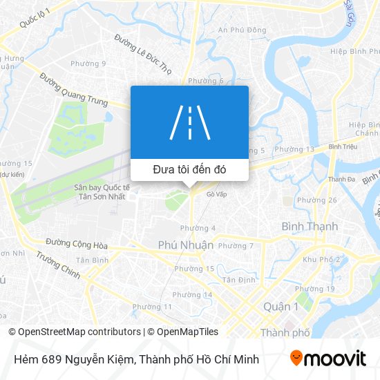 Bản đồ Hẻm 689 Nguyễn Kiệm