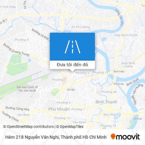 Bản đồ Hẻm 218 Nguyễn Văn Nghi