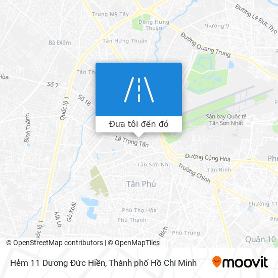 Bản đồ Hẻm 11 Dương Đức Hiền