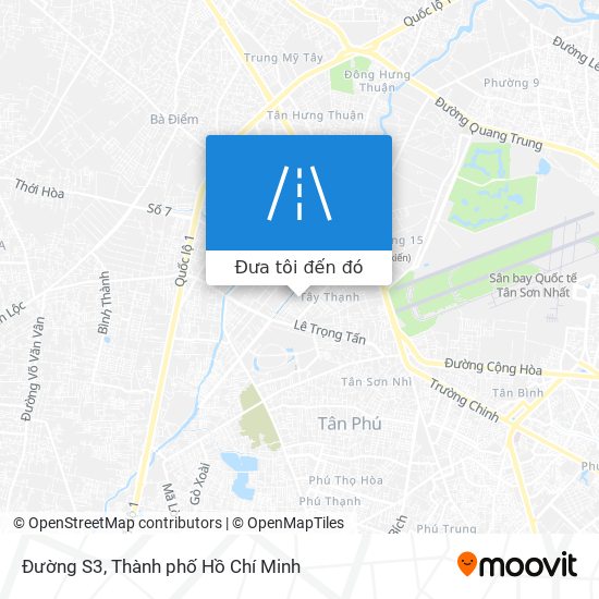 Bản đồ Đường S3