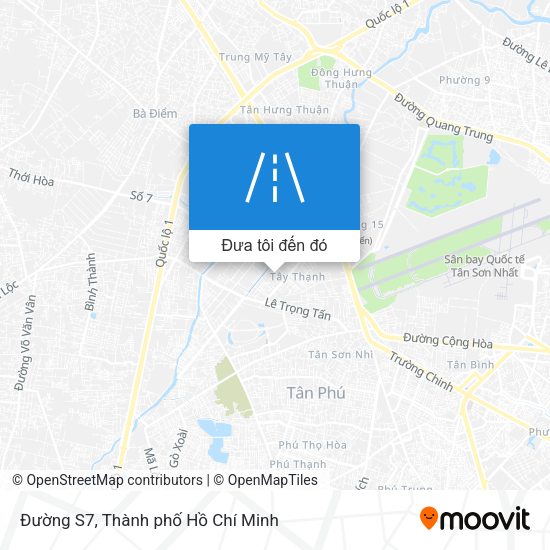 Bản đồ Đường S7