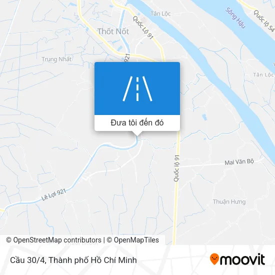 Bản đồ Cầu 30/4