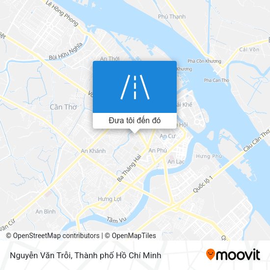 Bản đồ Nguyễn Văn Trỗi