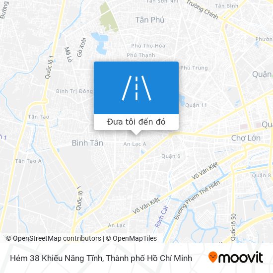 Bản đồ Hẻm 38 Khiếu Năng Tĩnh