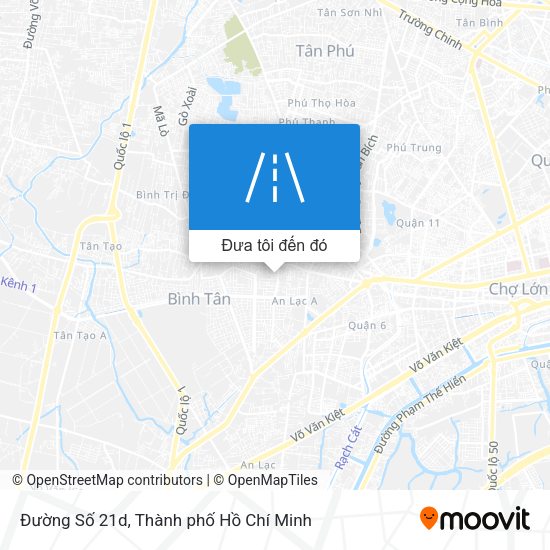 Bản đồ Đường Số 21d