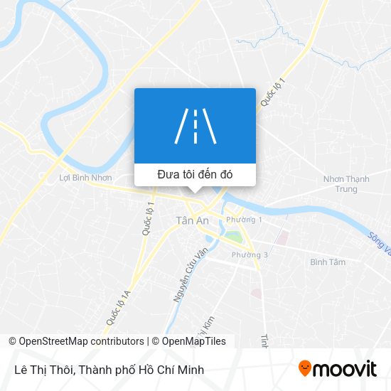 Bản đồ Lê Thị Thôi