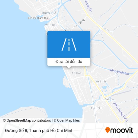 Bản đồ Đường Số 8