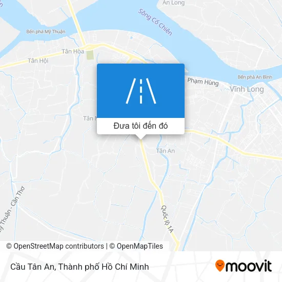 Bản đồ Cầu Tân An