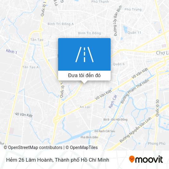 Bản đồ Hẻm 26 Lâm Hoành