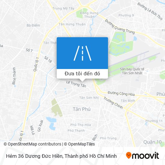 Bản đồ Hẻm 36 Dương Đức Hiền