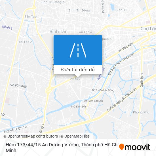 Bản đồ Hẻm 173/44/15 An Dương Vương