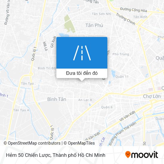Bản đồ Hẻm 50 Chiến Lược