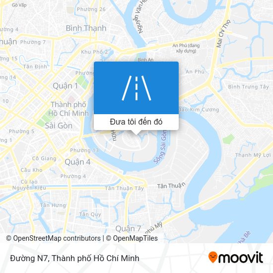 Bản đồ Đường N7