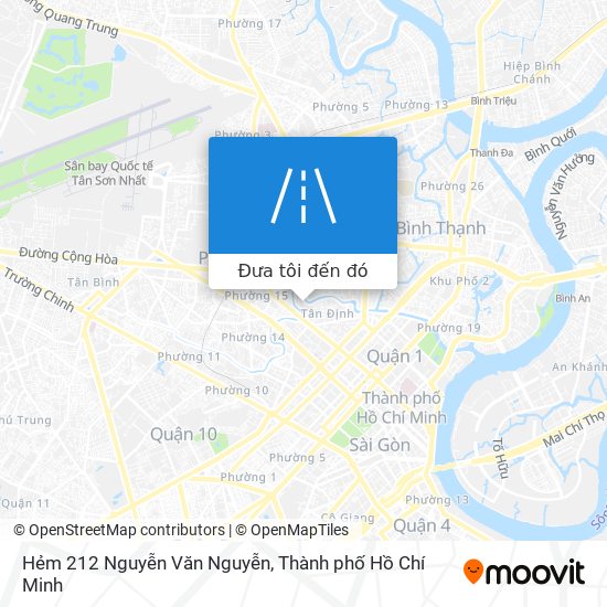 Bản đồ Hẻm 212 Nguyễn Văn Nguyễn