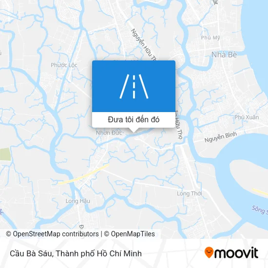 Bản đồ Cầu Bà Sáu