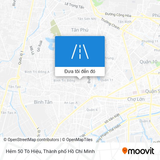 Bản đồ Hẻm 50 Tô Hiệu
