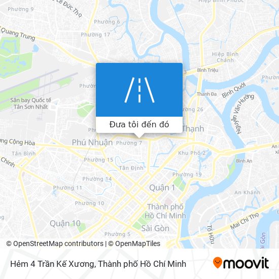 Bản đồ Hẻm 4 Trần Kế Xương