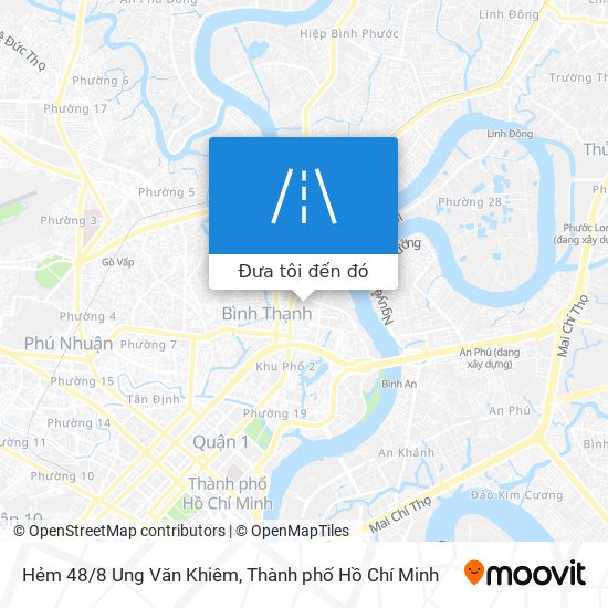Bản đồ Hẻm 48/8 Ung Văn Khiêm