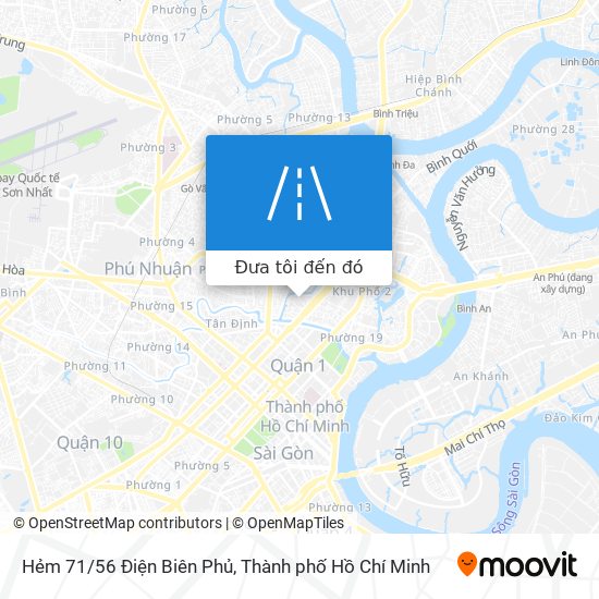 Bản đồ Hẻm 71/56 Điện Biên Phủ