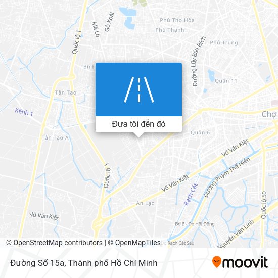 Bản đồ Đường Số 15a