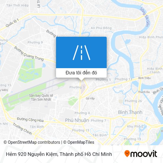 Bản đồ Hẻm 920 Nguyễn Kiệm