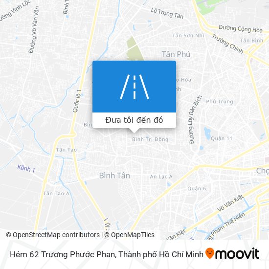 Bản đồ Hẻm 62 Trương Phước Phan