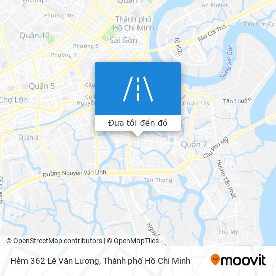 Bản đồ Hẻm 362 Lê Văn Lương
