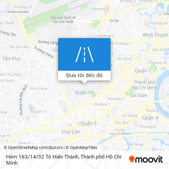 Bản đồ Hẻm 163/14/32 Tô Hiến Thành