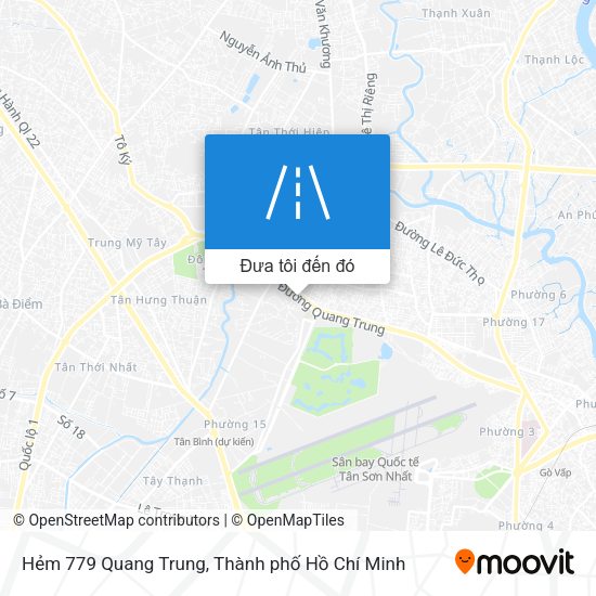 Bản đồ Hẻm 779 Quang Trung