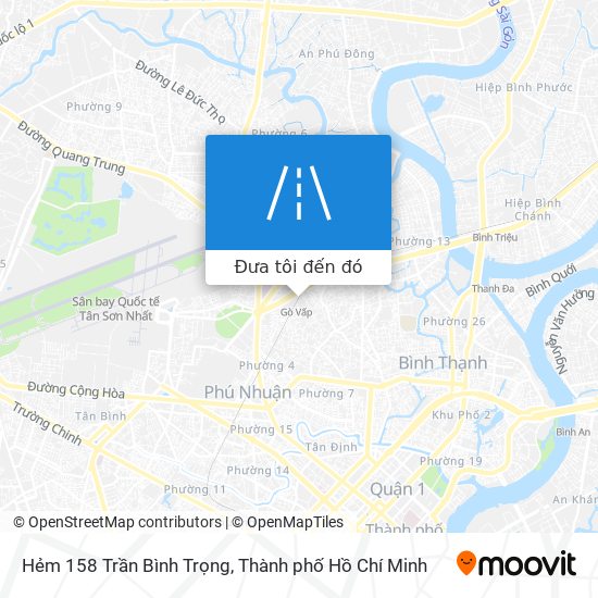 Bản đồ Hẻm 158 Trần Bình Trọng