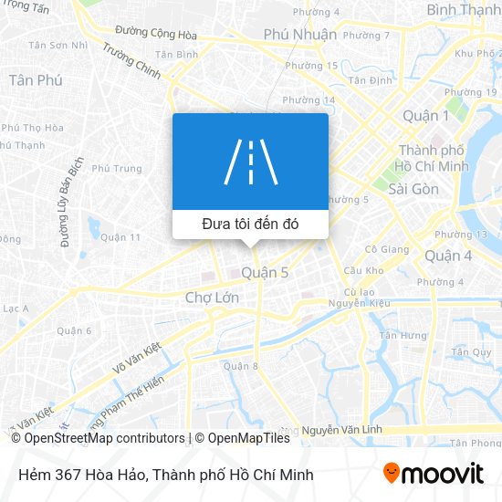 Bản đồ Hẻm 367 Hòa Hảo