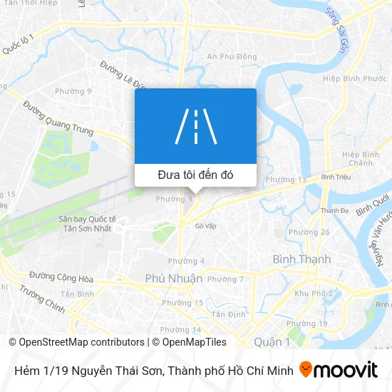 Bản đồ Hẻm 1/19 Nguyễn Thái Sơn