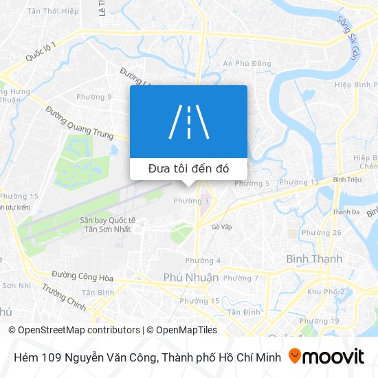 Bản đồ Hẻm 109 Nguyễn Văn Công