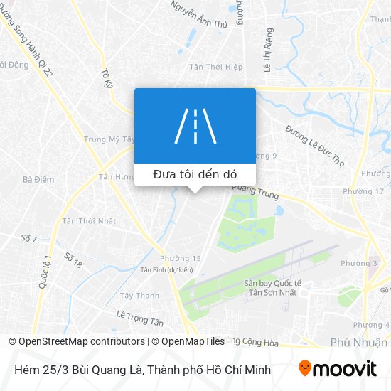 Bản đồ Hẻm 25/3 Bùi Quang Là