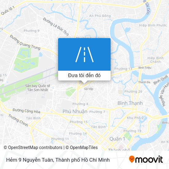 Bản đồ Hẻm 9 Nguyễn Tuân