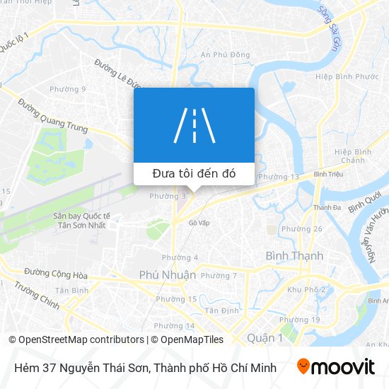Bản đồ Hẻm 37 Nguyễn Thái Sơn