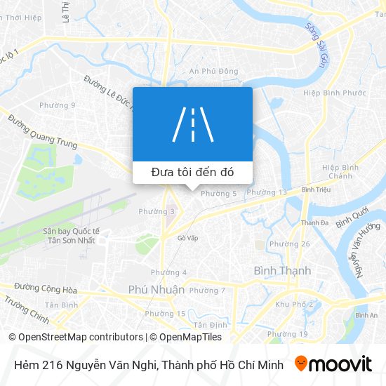 Bản đồ Hẻm 216 Nguyễn Văn Nghi