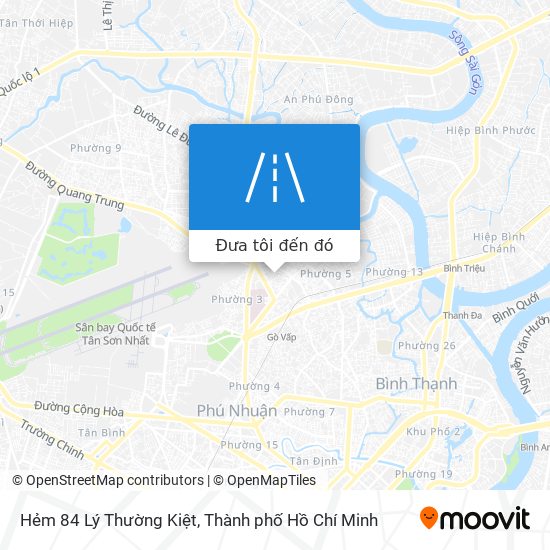 Bản đồ Hẻm 84 Lý Thường Kiệt
