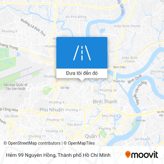Bản đồ Hẻm 99 Nguyên Hồng