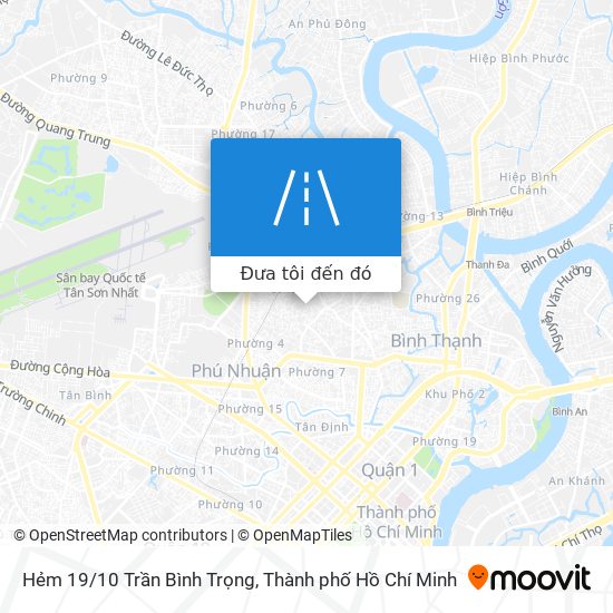 Bản đồ Hẻm 19/10 Trần Bình Trọng
