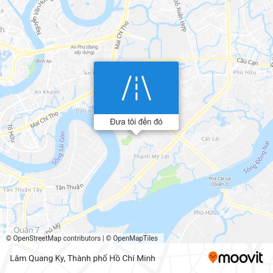 Bản đồ Lâm Quang Ky
